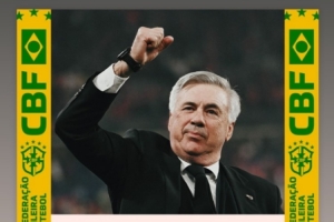 安帅将执教巴西国家队，卡卡社媒晒照：欢迎，安切洛蒂先生！