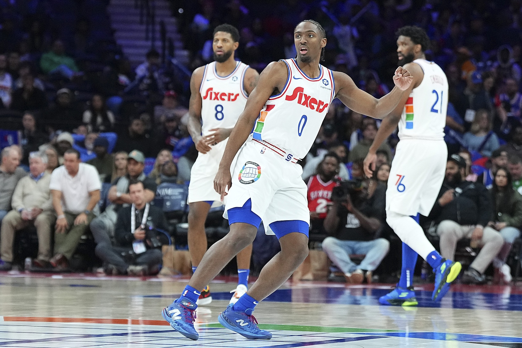 kaiyun正规平台-一个准得都没有？半场马克西12中3&amp;恩比德10中3&amp;乔治8中2